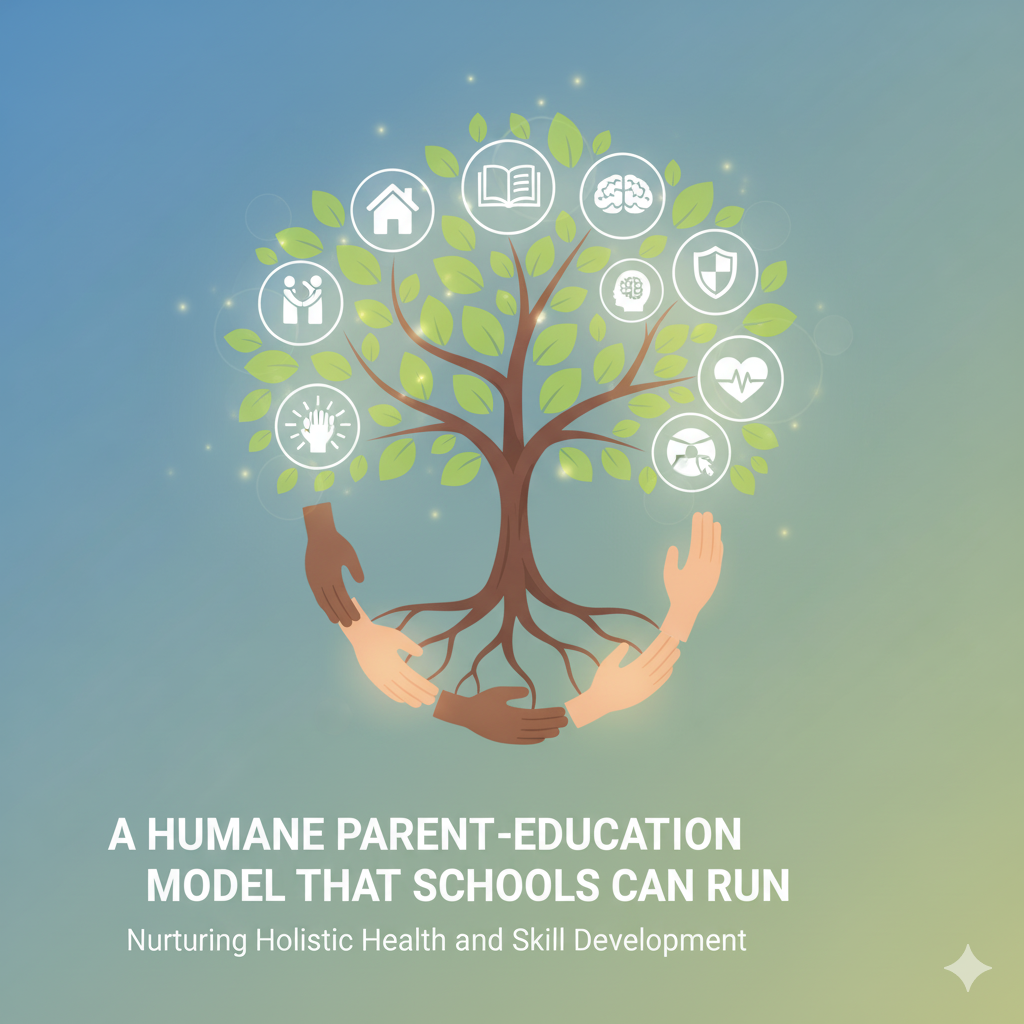 Growth reflecting in a child's supportive environment